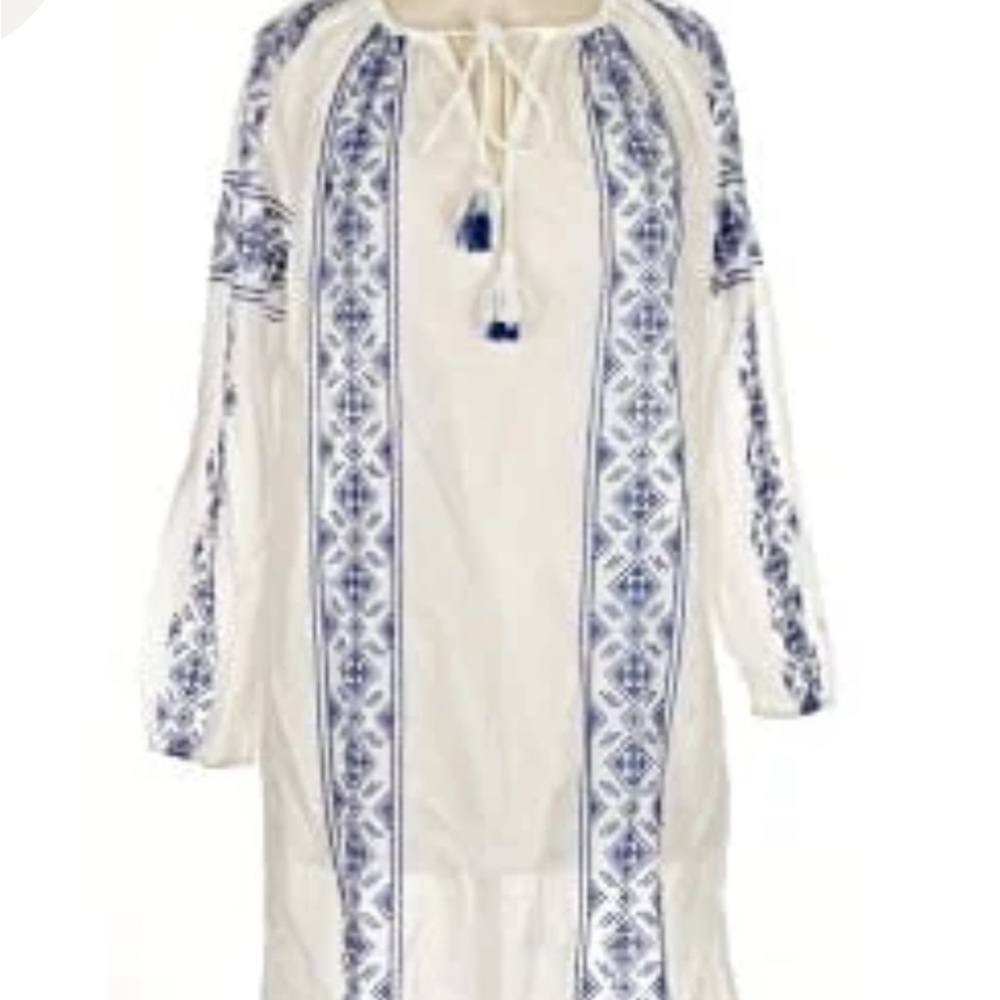 Haute Hippie White Maxi Coverup